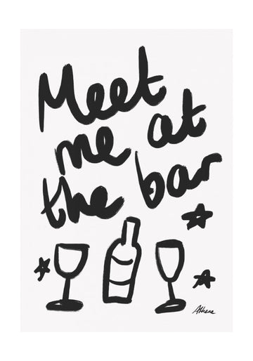 Meet me at the bar! | Poster - Passepartout