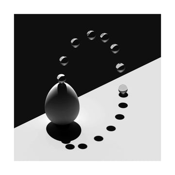 Abstract Spheres Curve | Poster - Passepartout