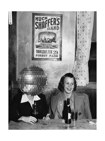 Retro Disco Bar Fun | Poster - Passepartout