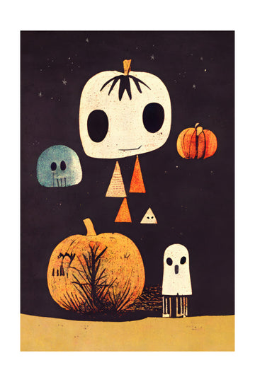 Whimsical Hauntings | Poster - Passepartout