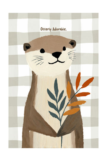 Otterlyadorable | Poster - Passepartout
