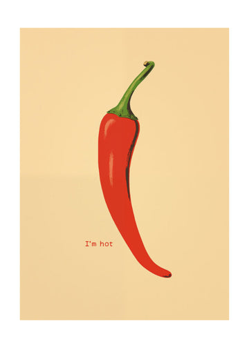 Hot Red Chili | Poster - Passepartout