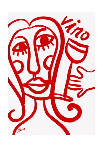 Vino Tinto | Poster - Passepartout
