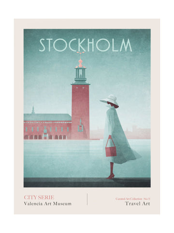 Stockholm-1 Stockholm City Hall | Poster - Passepartout