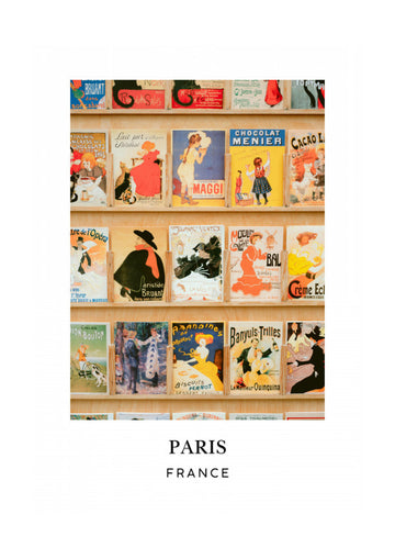 Paris France Affiches Travel poster | Poster - Passepartout
