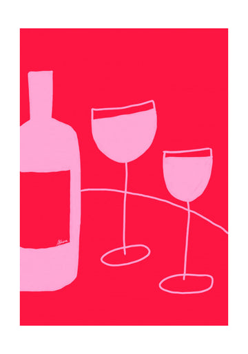 Wine Glasses | Poster - Passepartout