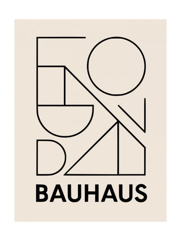 Bauhaus Geometric Design | Poster - Passepartout