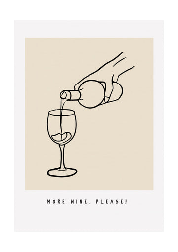 Pouring Bliss | Poster - Passepartout