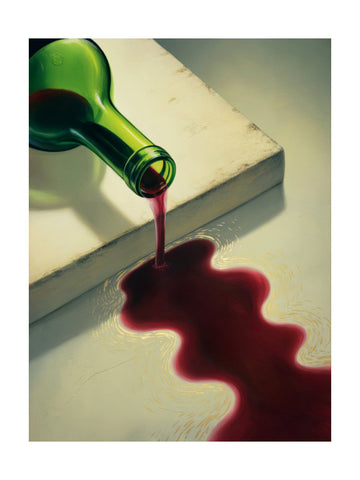 Pouring Red Wine | Poster - Passepartout