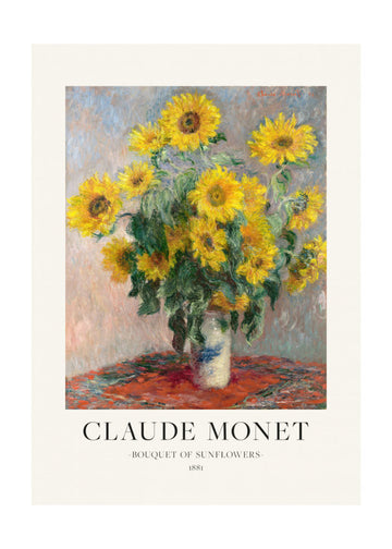 Bouquet Of Sunflowers | Poster - Passepartout