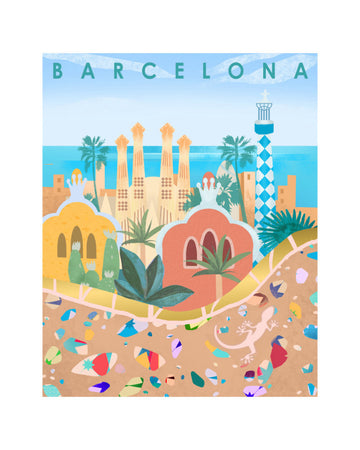 Barcelona | Poster - Passepartout