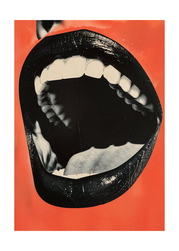 Screaming Open Mouth | Poster - Passepartout