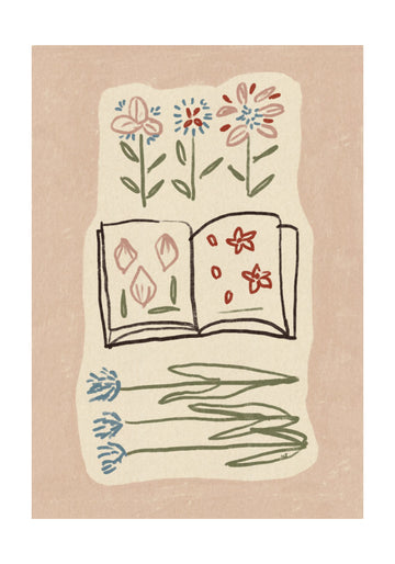 Botanical Study Book | Poster - Passepartout