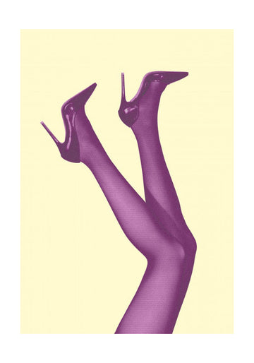Stylish Purple Legs | Poster - Passepartout