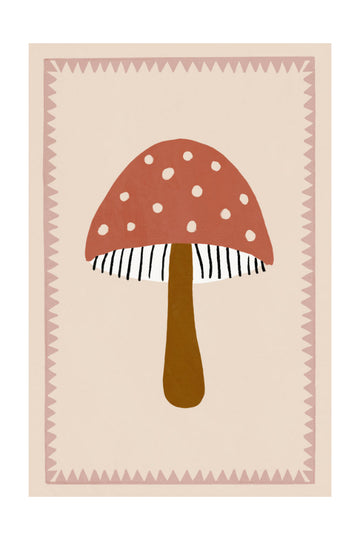 Cute Toadstool | Poster - Passepartout