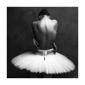 Graceful Ballerina Back | Poster - Passepartout