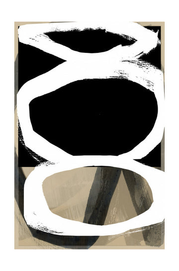 Bold Organic Shapes | Poster - Passepartout