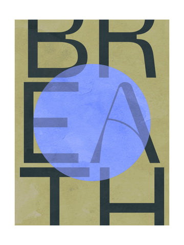 Breath Circle | Poster - Passepartout