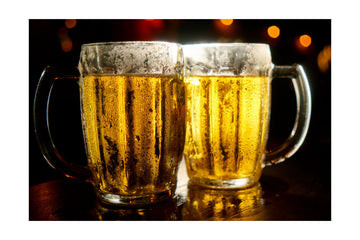 Two Cold Beers | Poster - Passepartout