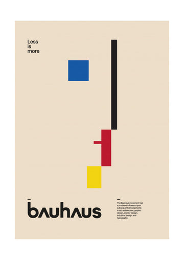 Bauhaus Geometric Abstract | Poster - Passepartout