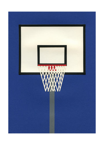 Modern Basketball Hoop | Poster - Passepartout