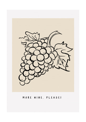 Grapes of Joy | Poster - Passepartout
