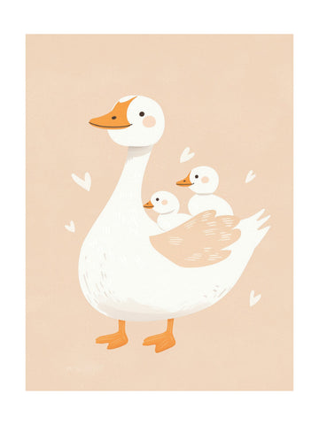 Duckling Joyride | Poster - Passepartout