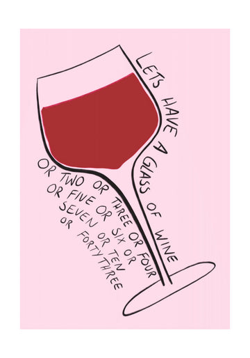 Wine x 43 | Poster - Passepartout
