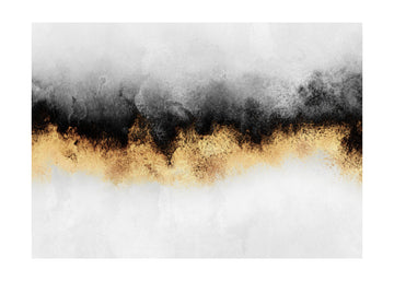 Gilded Shadow Flow | Poster - Passepartout