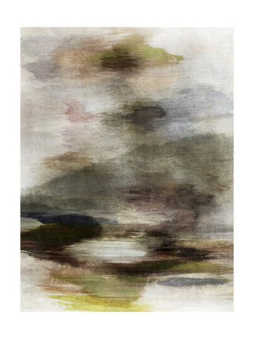 Misty Water Reflection | Poster - Passepartout