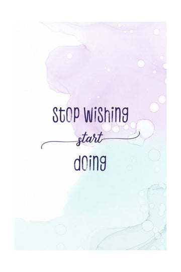 Motivational Abstract Quote | Poster - Passepartout