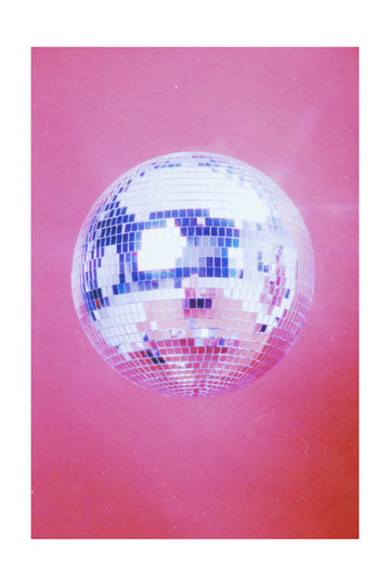 Pink Disco Ball | Poster - Passepartout