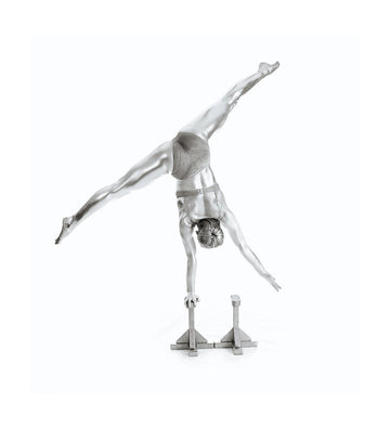 Graceful Silver Handstand | Poster - Passepartout