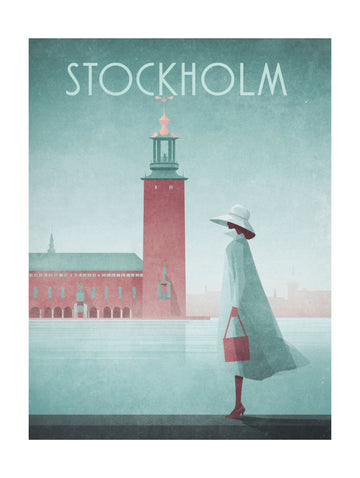 Stockholm-1 Stockholm City Hall | Poster - Passepartout