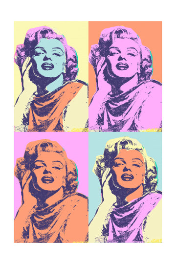 Iconic Pop Art Beauty | Poster - Passepartout