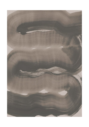 Abstract Brush Strokes 163X | Poster - Passepartout