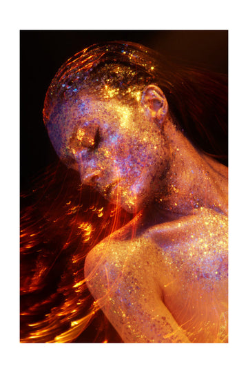 Sparkling Cosmic Woman | Poster - Passepartout