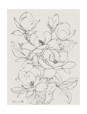 Magnolia Tree | Poster - Passepartout