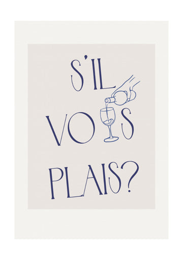 Pour with Grace | Poster - Passepartout