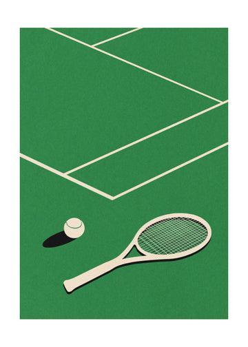 Rosi Feist Lawn Tennis Club | Poster - Passepartout
