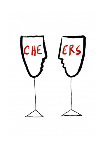 Cheers Faces | Poster - Passepartout