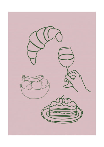 Delightful Indulgence | Poster - Passepartout