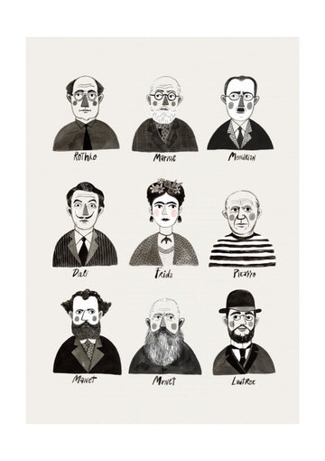 Artists Meszelyilka | Poster - Passepartout