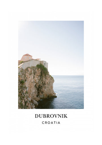 Dubrovnik Travel poster | Poster - Passepartout