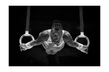 Focused Gymnast Power | Poster - Passepartout