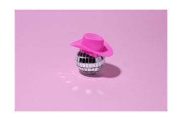 Pink Disco Hat | Poster - Passepartout