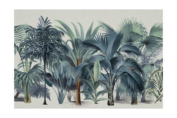 Lush Tropical Palm Jungle | Poster - Passepartout