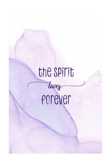 The Spirit Lives Forever | Poster - Passepartout