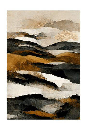 Golden Horizons | Poster - Passepartout