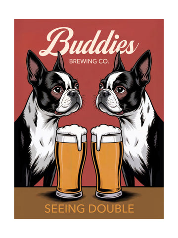 Seeing Double Brew | Poster - Passepartout
